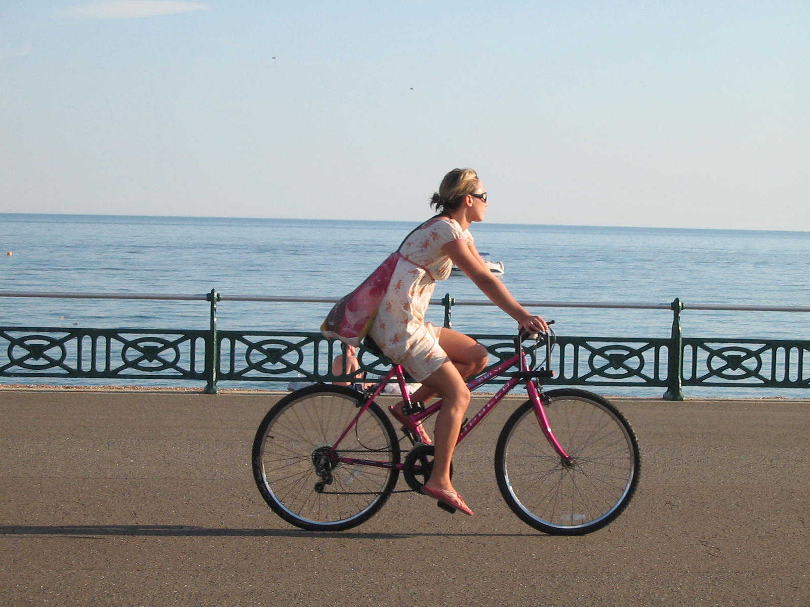 Bike on seafront  Rebecca Shtasel